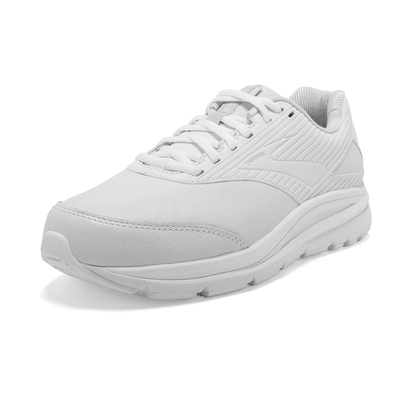 Brooks Girls Addiction Walker 2 Trail Running Shoe, White, 2.5 UK