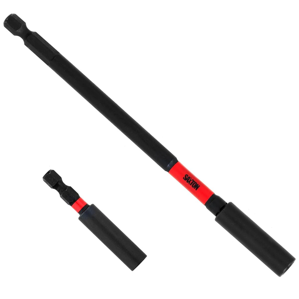 Saxton 60mm & 152mm Long Impact Duty Screwdriver Drill Strong Magnetic Bit Holder Fit Milwaukee Dewalt Bosch etc