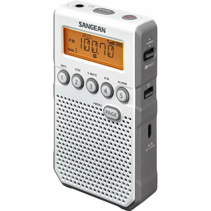 Sangean DT-800 White +BATT