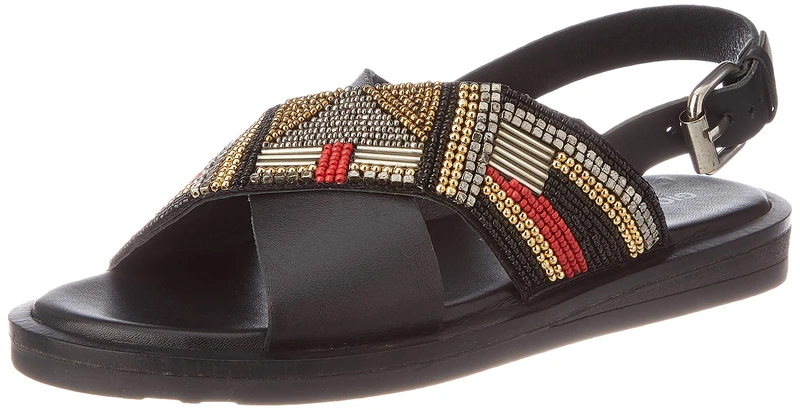 Gioseppo 49031, Women’s Open Toe Sandals, Black (Negro 000), 7 UK (38 EU) - Image 1