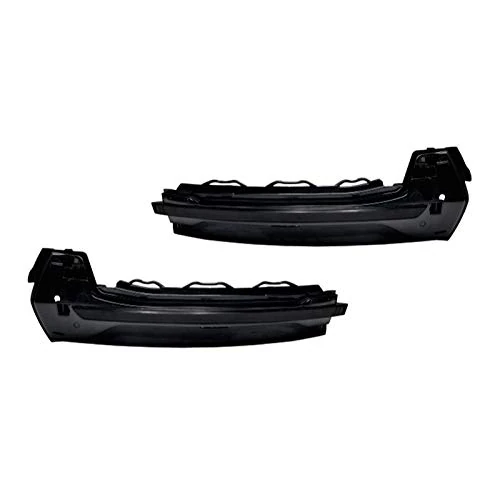 AutoStyle Set LED Side-Mirror Indicators compatible with Audi A3 (8V) 2012-2018 - Smoke - incl. Dynamic Running Light