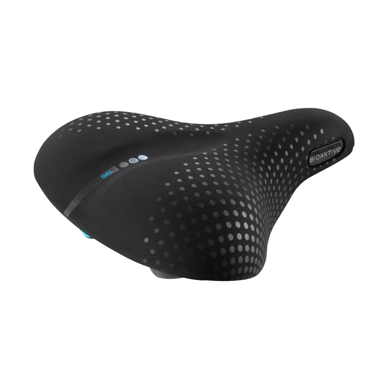 Selle San Marco Unisex - Adults BIOAKTIVE City Gel Saddle, Black Suede, S