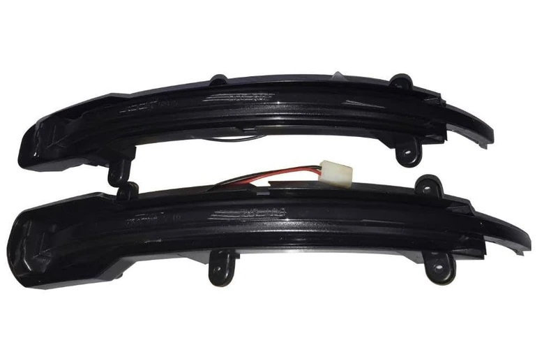 AutoStyle Set LED Side-Mirror Indicators compatible with Audi Q5 2012-2016 & Q7 2010-2015 - Smoke - incl. Dynamic Running Light