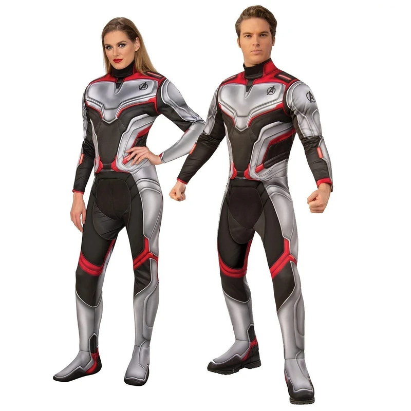 Rubie's Official Avengers Endgame Team Suit, Deluxe Adult Mens Costume, Multicolour, Standard/Medium - Image 1