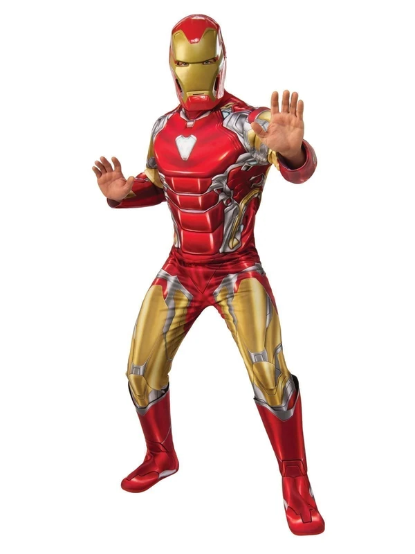 Rubies Official Avengers Endgame Iron Man, Deluxe Adult Mens Costume - Size X-Large Halloween, World Book Day