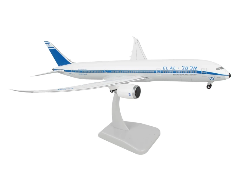Daron Unbekannt Boeing 787-9 EL AL Israel Airlines Retro Livery with WiFi Radome Scale 1:200