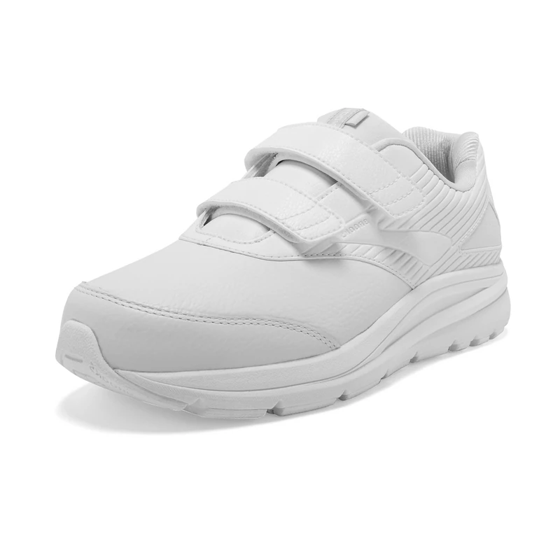 Brooks Women's Addiction Walker V-Strap 2 Trail Running Shoe White/White,-6 UK(39 EU)