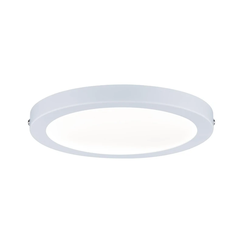 Paulmann 70937 Atria LED Panel Round incl. 1x15-watt Ceiling lamp White matt Ceiling luminaire Plastic Living Room lamp 4000 K
