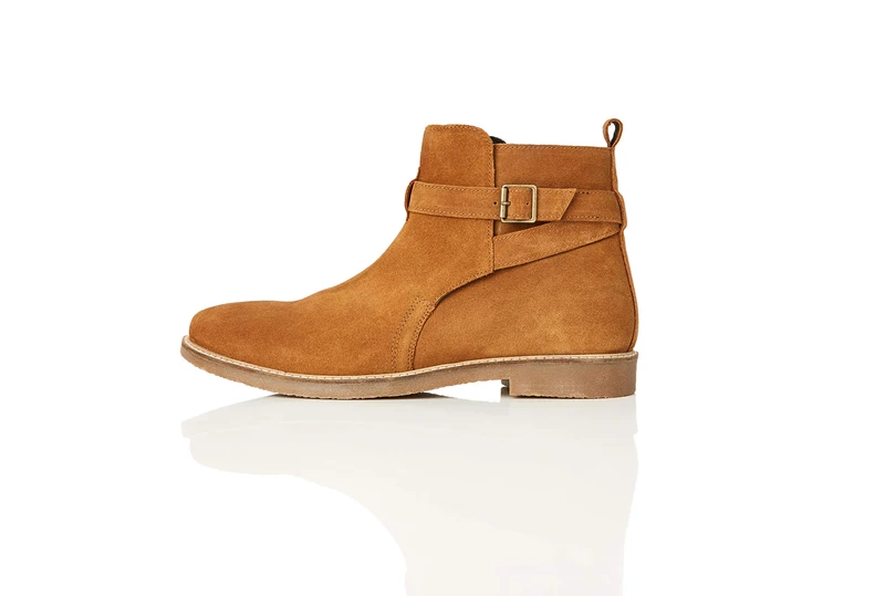 FIND Jodhpur Suede, Men’s Classic Boots, Brown (Tan Tan), 10.5 UK (45 EU)