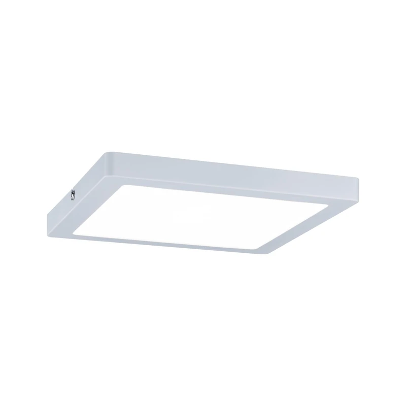 Paulmann 70938 Atria LED Panel Rectangular incl. 1x16-watt Ceiling lamp White matt Ceiling luminaire Plastic Living Room lamp 4000 K