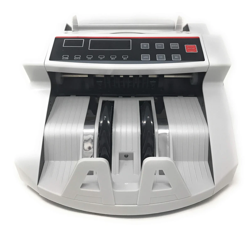 TEMPO DI SALDI Professional Banknote Counter with False Banknote Detector and Dual LED Display