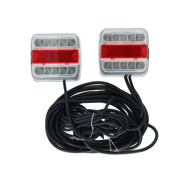 Carpoint 0440021 LED Rear Light Set Magnetic Attachment