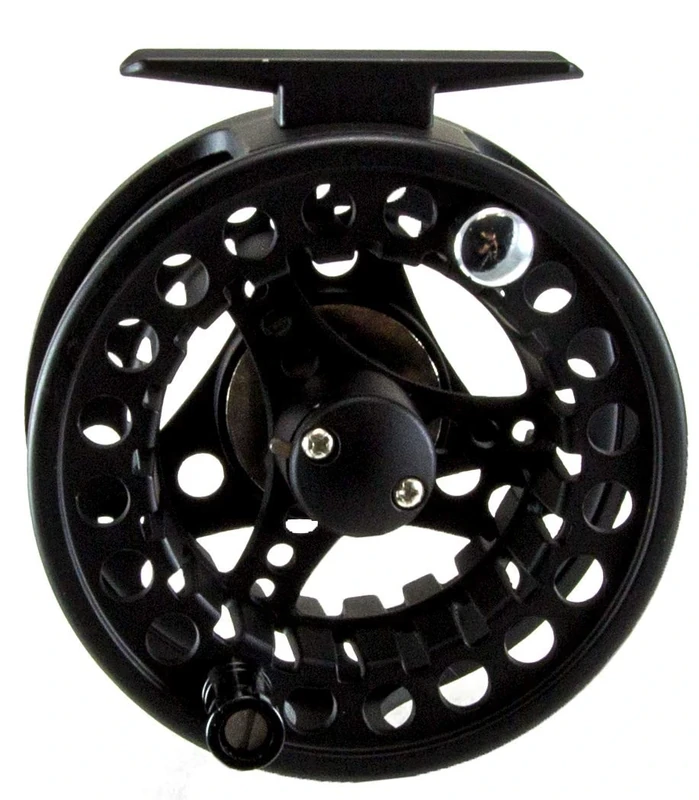 Okuma, Sierra Fly Reel, 7.50" Retrieve Rate, 2+1 Bearings, 5/6 Line Weight, Ambidextrous, Black