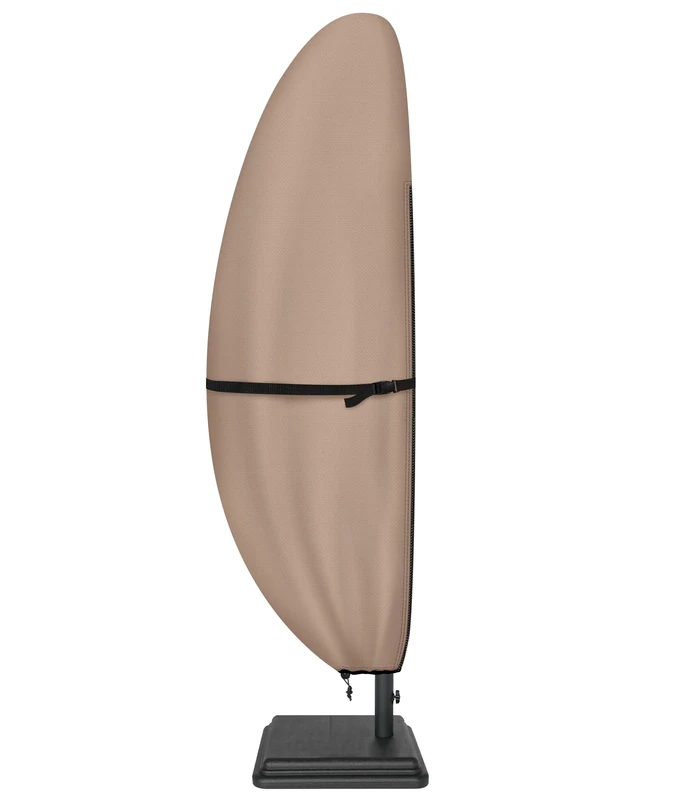 ULTCOVER Patio Umbrella Cover - 600D Waterproof Outdoor Offset Banana Style Umbrella Cover - Fits Cantilever Offset Umbrella 12-14 Feet - Image 1