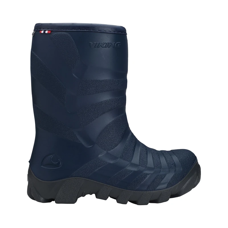 Viking Ultra 2.0 Snow Boot Boy's, Navy Charcoal, 7 UK