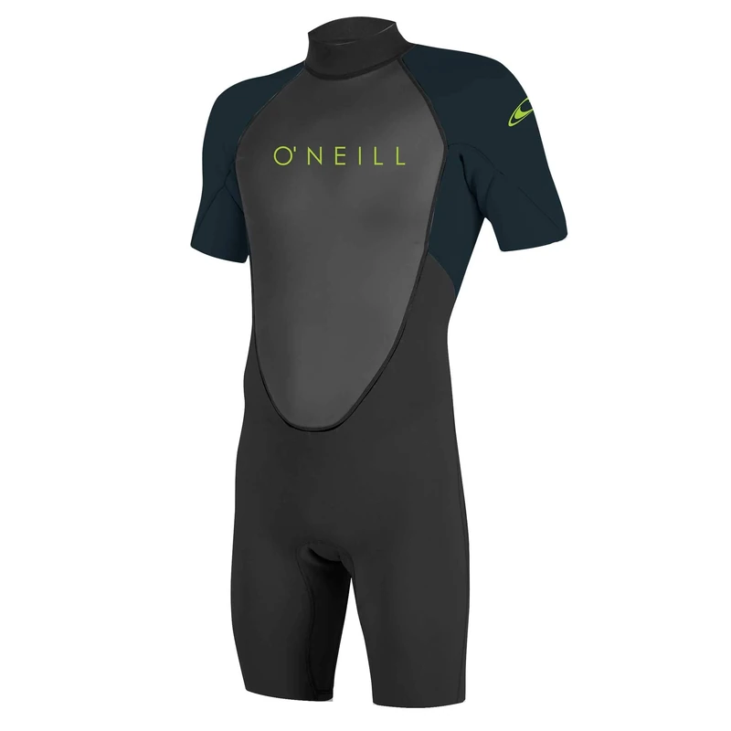 O'Neill Youth Reactor II 2mm Back Zip Spring Wetsuit - Black/Slate, 12