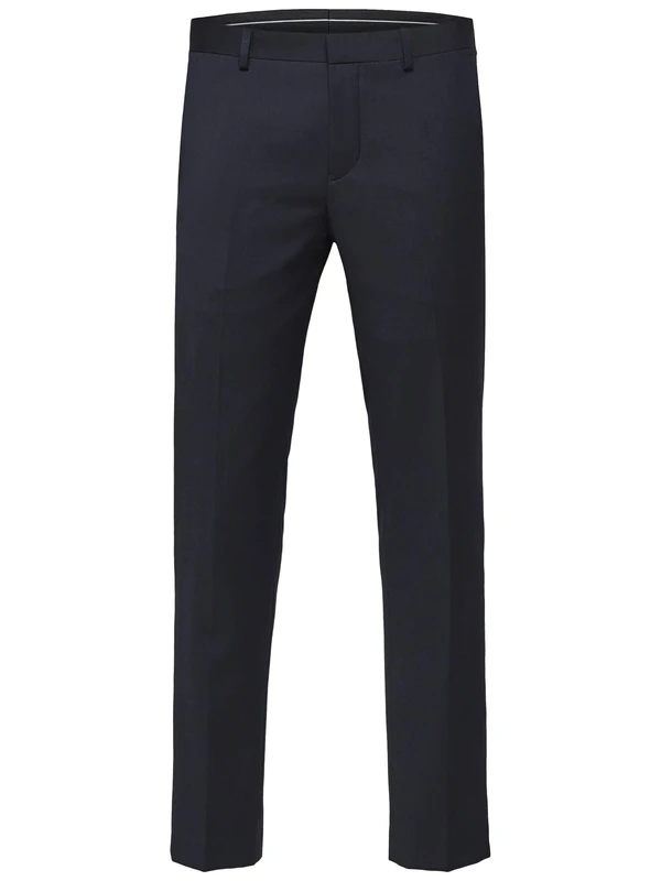 SELECTED HOMME Men's Slhslim-mylobill Navy Trouser B Noos Suit Trousers Not Applicable, Blue (Navy Blazer Navy Blazer), W32 (Manufacturer Size: 46)