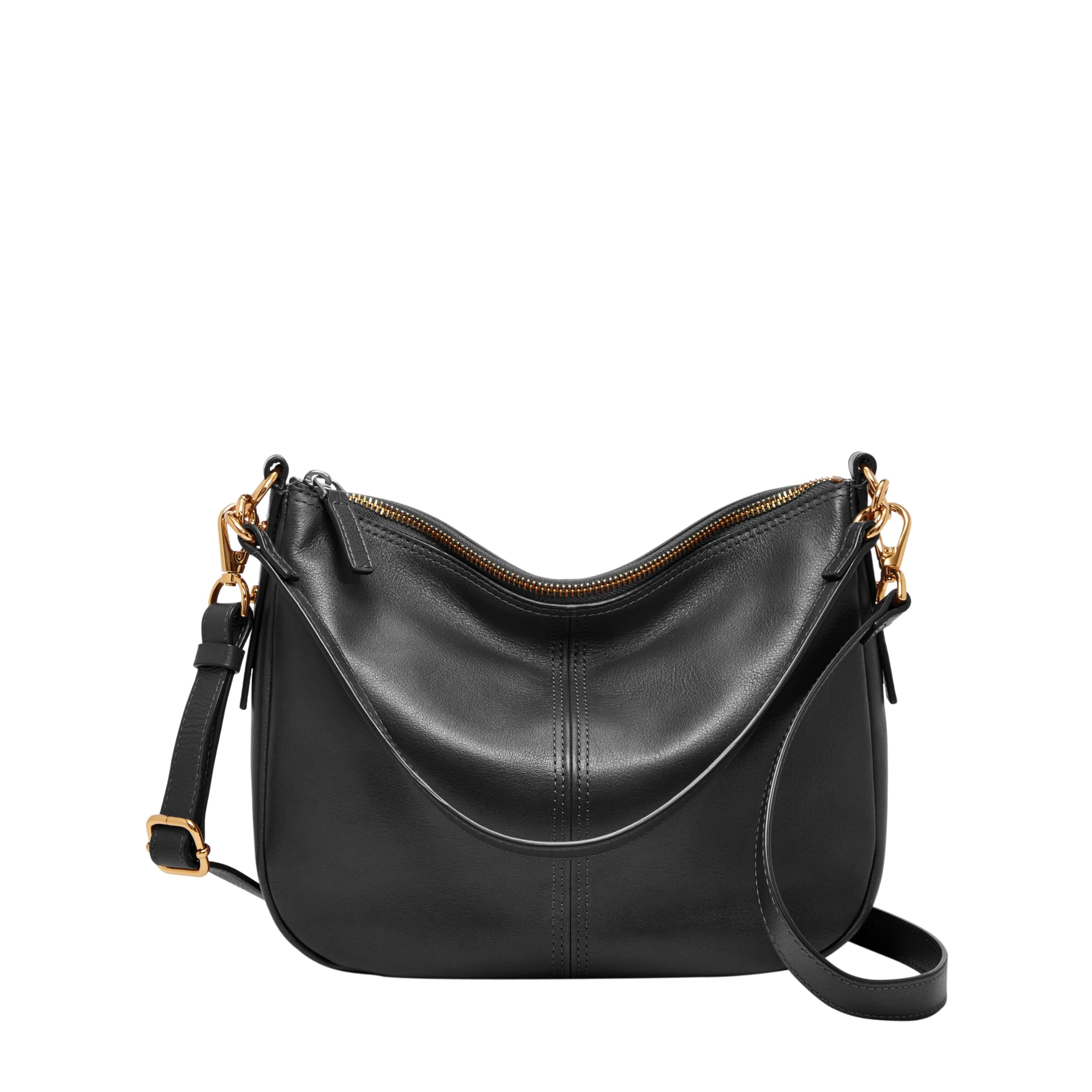 Fossil Women's Jolie Crossbody Bag Cross Body, Black, One Size