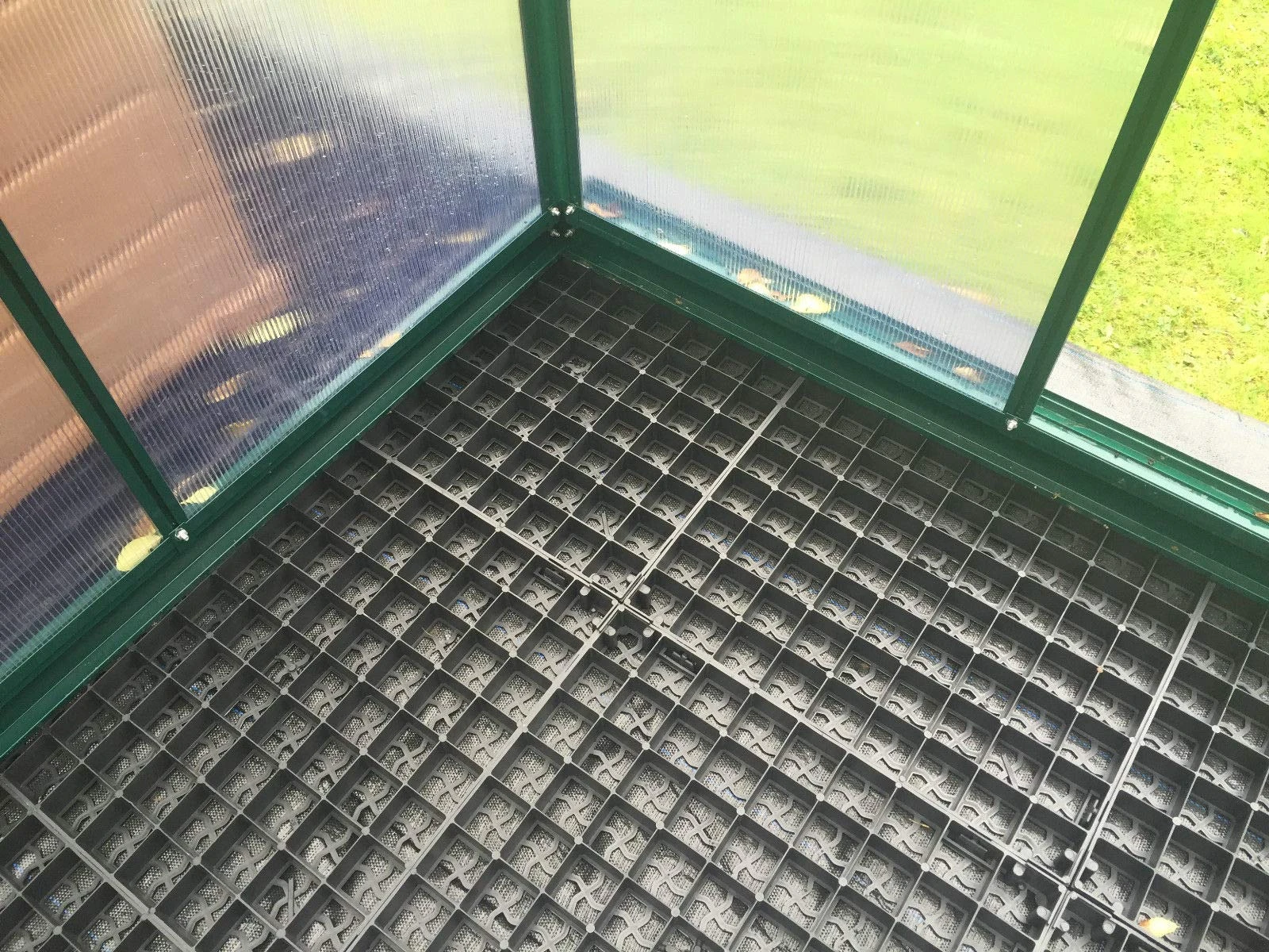 ECO500 Full Gravel Garden Shed Base Grid With Included Free HD Membrane (2M X 1.5M SUITS 6 X 4 & 6 X 5 FEET BUILDINGS)