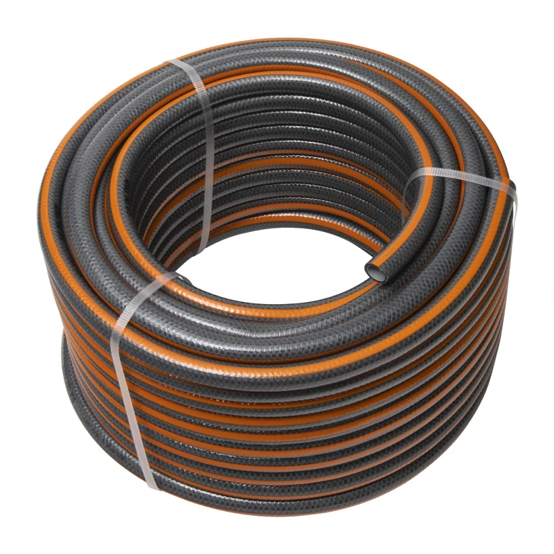 Werkapro Reinforced Garden Hose, Grey and Orange