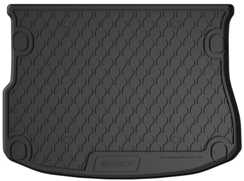 Gledring Rubbasol (Rubber) Boot Mat compatible with Range Rover Evoque 5-doors 2011-2019