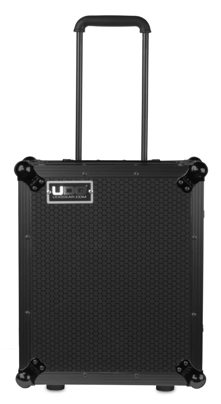 UDG FlightCase Multi Format Turntable + (Trolley & Wheels) - Black
