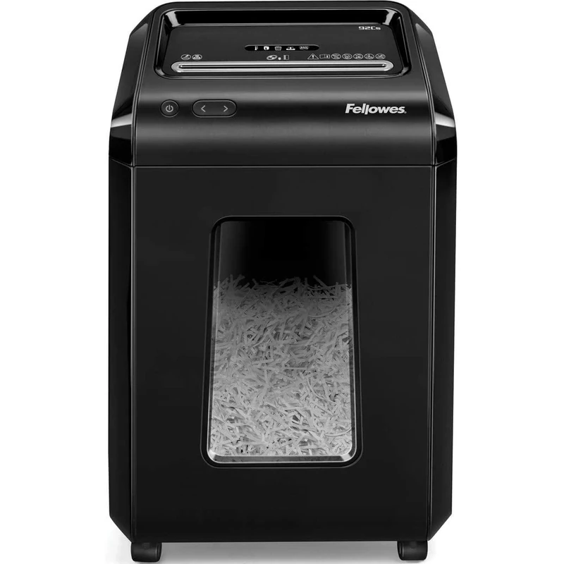 Fellowes 92Cs 18 Sheet Cross Cut Document Shredder - Touch Detection, Noise Reduction and Energy Consumption