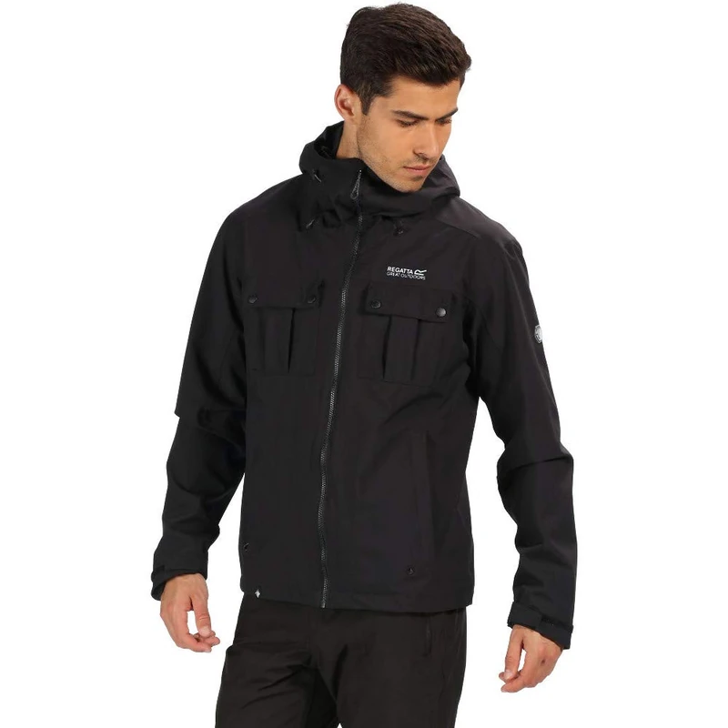 Regatta Tarnel Waterproof And Breathable Hooded Multi Pocket Shell Jacket Man