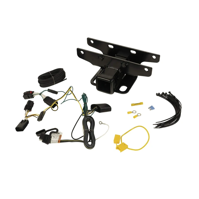 Rugged Ridge | Trailer Hitch Kit, Wiring Harness | 11580.57 | Fits 2018-2024 Jeep Wrangler JL