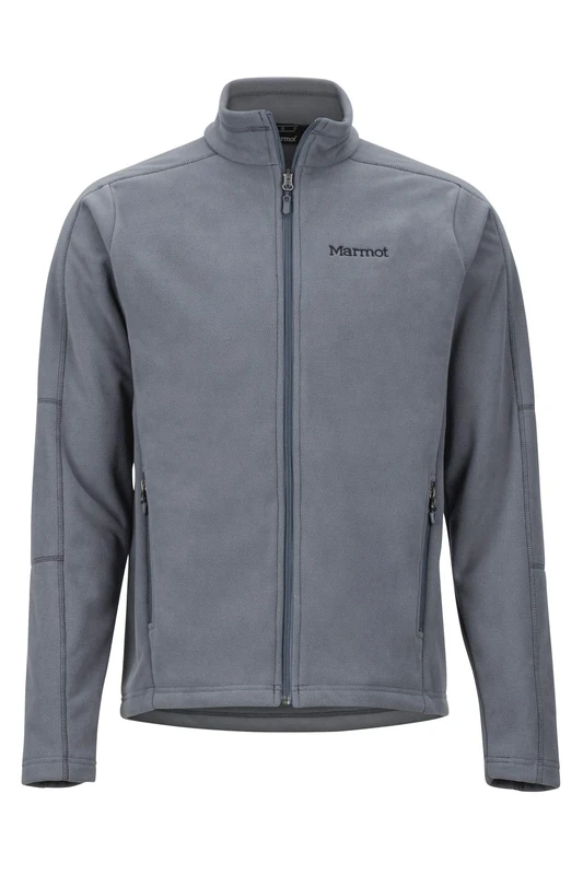 Marmot Men's Verglas Fleece Jacket Outdoor Jacket Breathable, mens, Jacket, 81350-1515-4-M, Steel Onyx, M