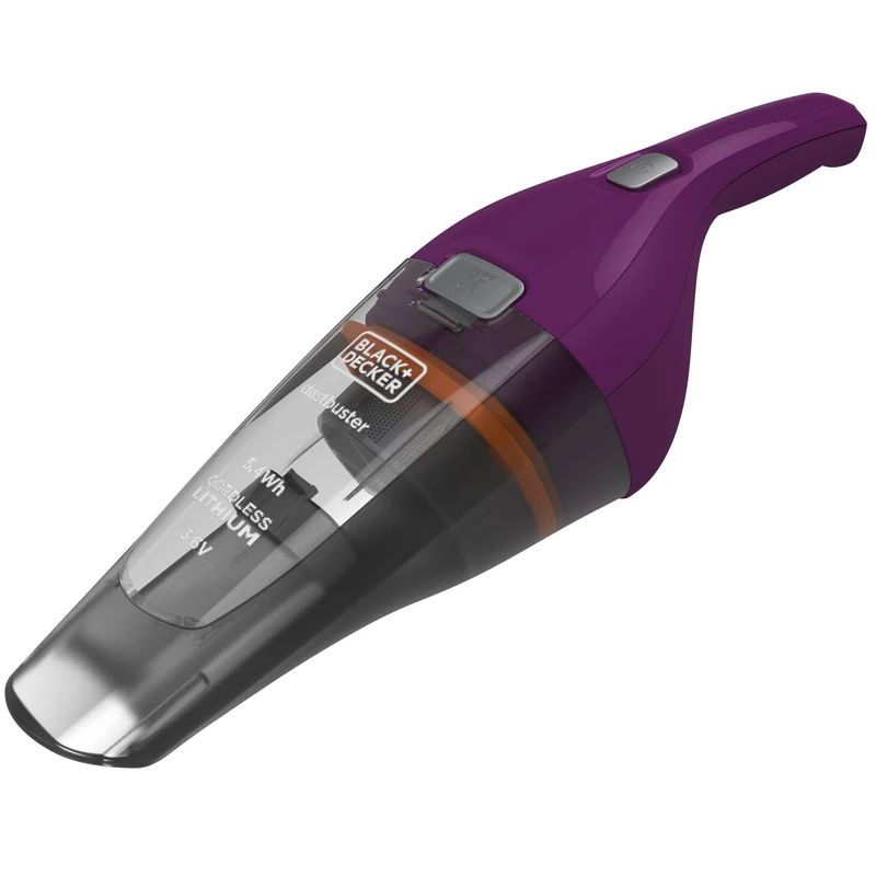 BLACK+DECKER 5.4W Cordless Handheld Handheld Vacuum Cleaner, Lightweight, Convenient and Ergonomic 385ml, 3.6V, NVC115W-QW Burgundy