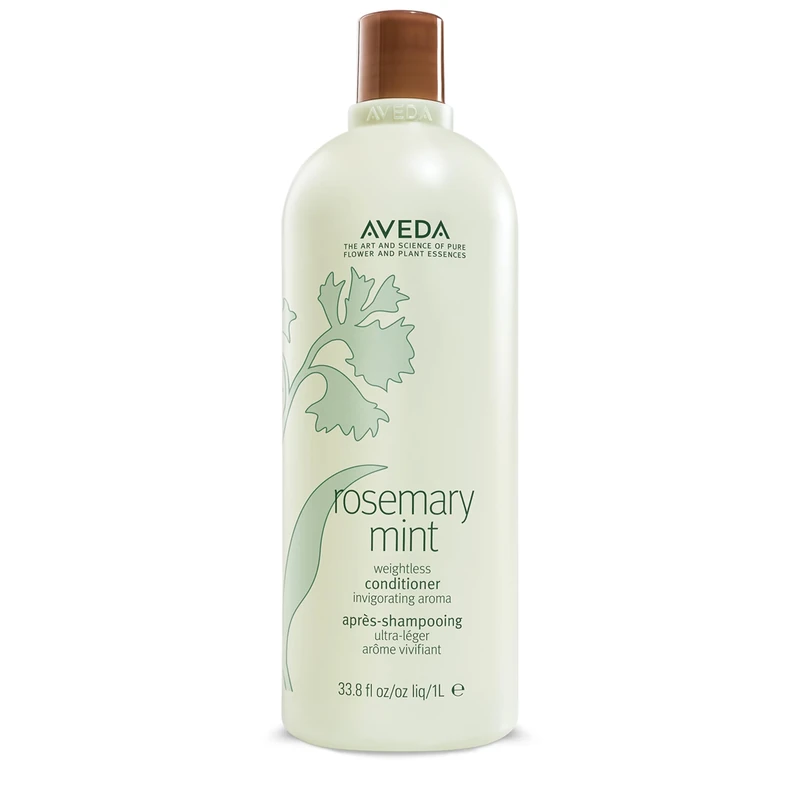 Aveda Rosemary Mint Weightless Conditioner | Lightweight Daily Hair Conditioner | Adds Body & Shine| for Normal to Oily Hair, Fine to Medium Hair Types | Colour Safe | 97% Naturally Derived*, 1000ml
