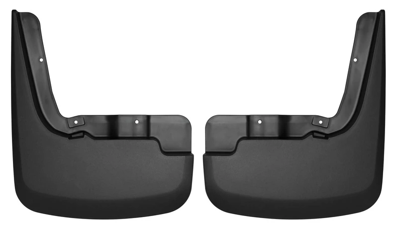 Husky Liners - 58261 Fits 2019 Chevrolet Silverado 1500 - New Body Custom Front Mud Guards Black