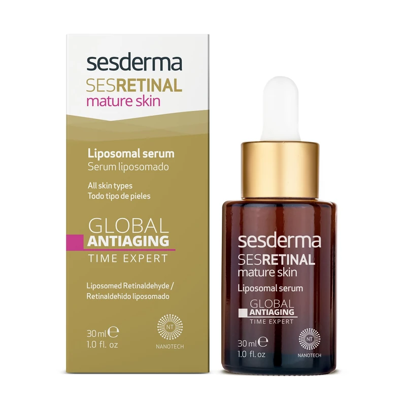 Sesderma Sesretinal Mature Skin Liposomal Serum – Retinal & Bio-Retinoids for Firming, Smoothing & Brightening – 30 ml - Image 1