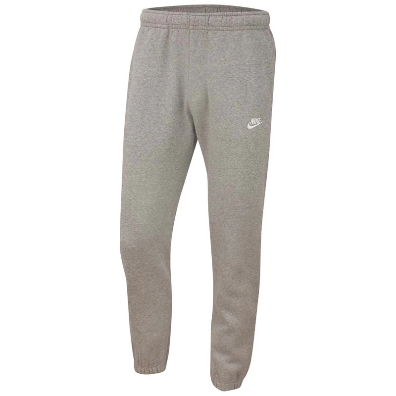 NIKE BV2737-063 M NSW Club Pant CF BB Pants Men's DK Grey Heather/Matte Silver/White L