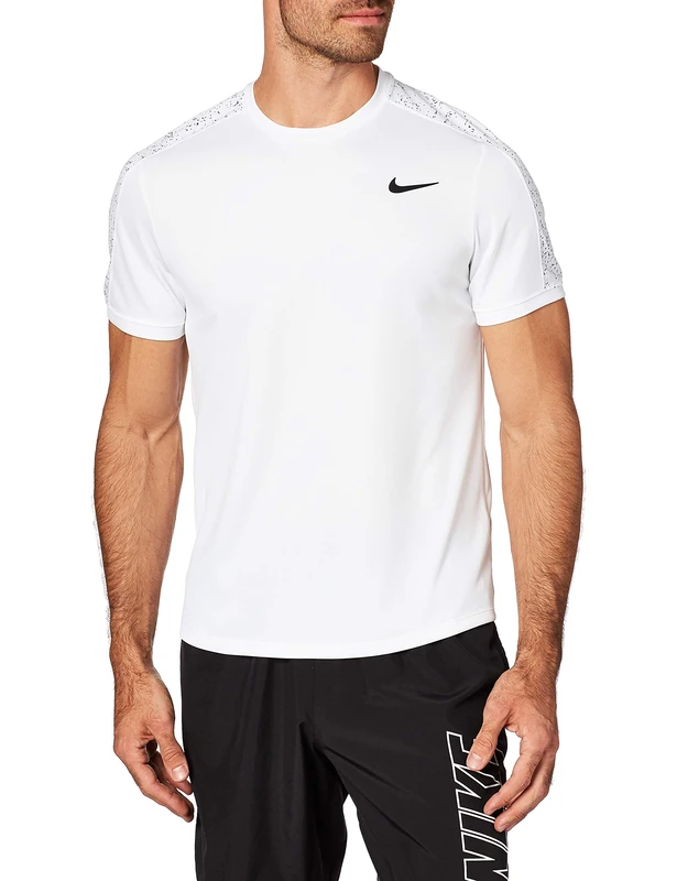 NIKE Court Dry Gx T-Shirt Men's T-Shirt - White/Black, M