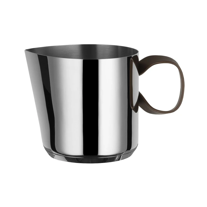 Alessi edo Milk Boiler, Steel,Brown