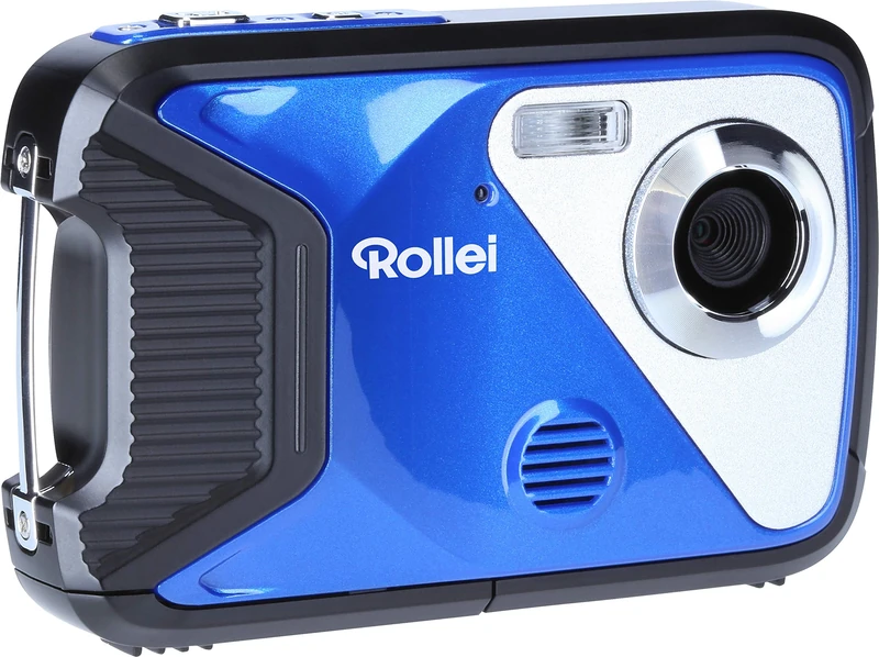 Rollei Sportsline 60 Plus Waterproof Digital Camera with 21 MP & Full HD Camcorder Sports Cam with Large Display, 21 Motif Programmes, Robust Case and Easy Menu Navigation, Perfect for Children