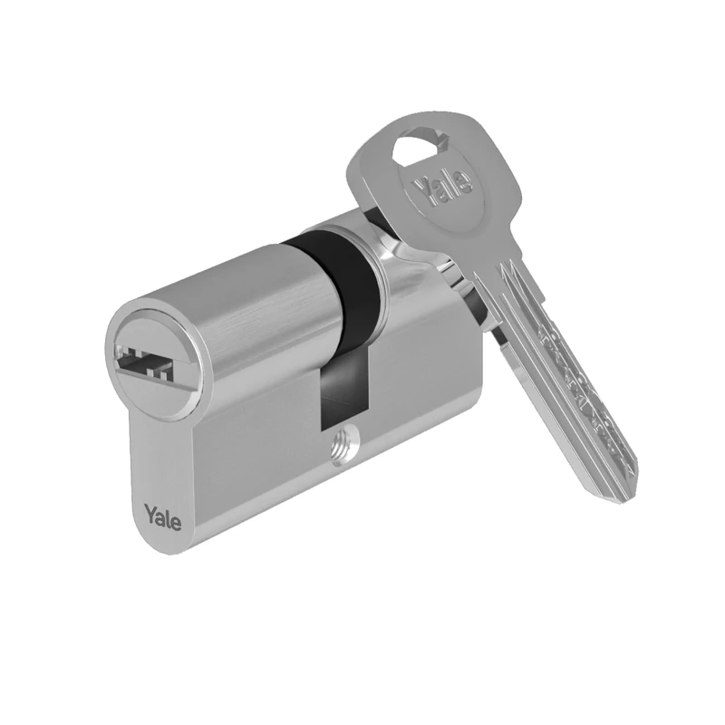 Yale 10-1072-3545-00-2201 Profile Double Cylinder Matt Nickel - Image 1