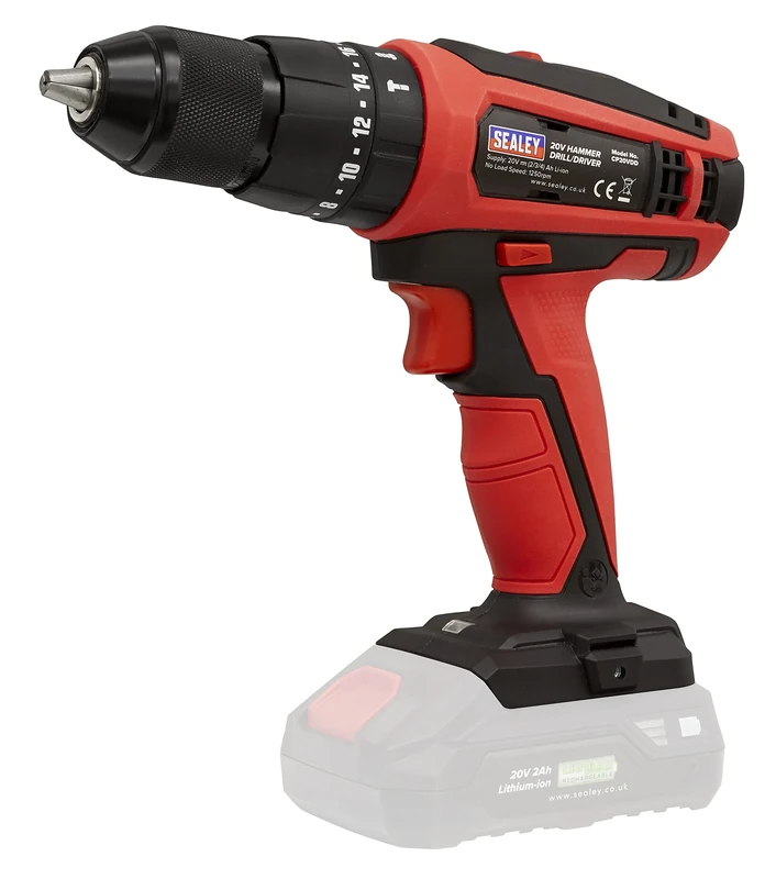 Sealey 20V SV20 Series Ø13mm Combi Drill - Body Only - CP20VDD
