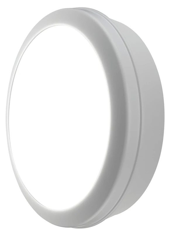 Luceco LED Atlas Bulkhead 32 cm, 24 Watts, Microwave Sensor, White