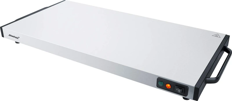 Steba Warming plate/heat storage plate WP 130, warming surface 60 x 30 cm, very short heating time of max. 10 minutes, can also be used mobile (currently), at least 60 min. heat release