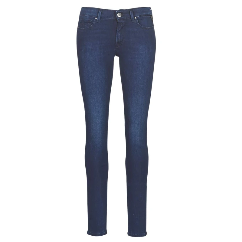 REPLAY Women's Luz High Waist Skinny Jeans, Blue (Dark Blue 9), 25W / 28L