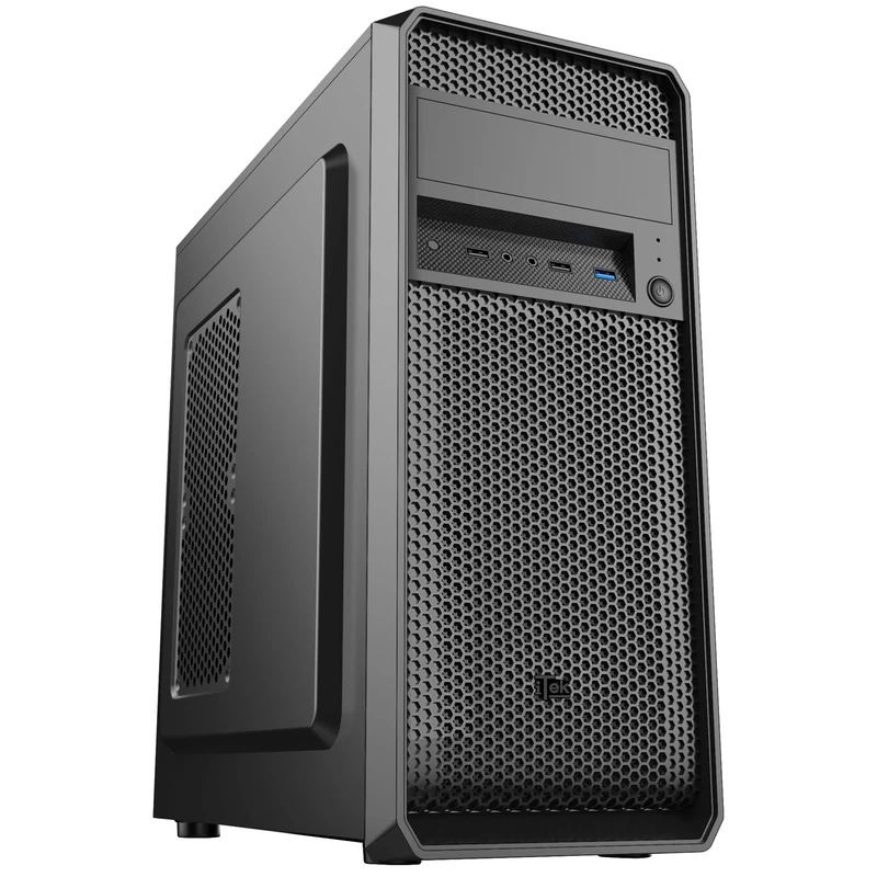 iTek Case Prime Dark Middle Tower ATX 500W USB3.0 12cm Fan - Image 1
