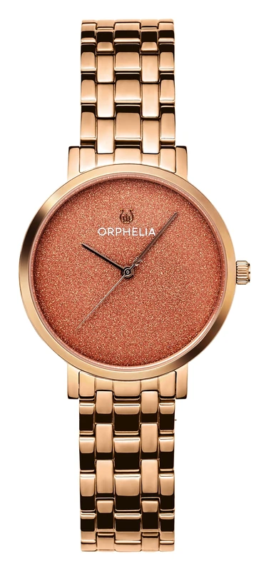 Orphelia Womens Quartz Watch, Analogue Classic Display and Stainless Steel Strap OR12811