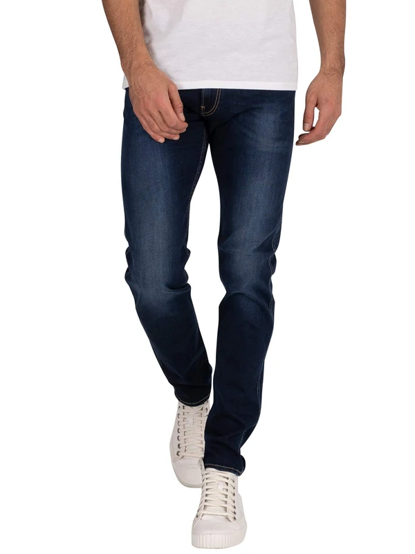 Replay Men's Anbass Slim Jeans Not Applicable, Blue (Dark Blue 7), W33/L32 (Manufacturer Size: 33) - Image 1