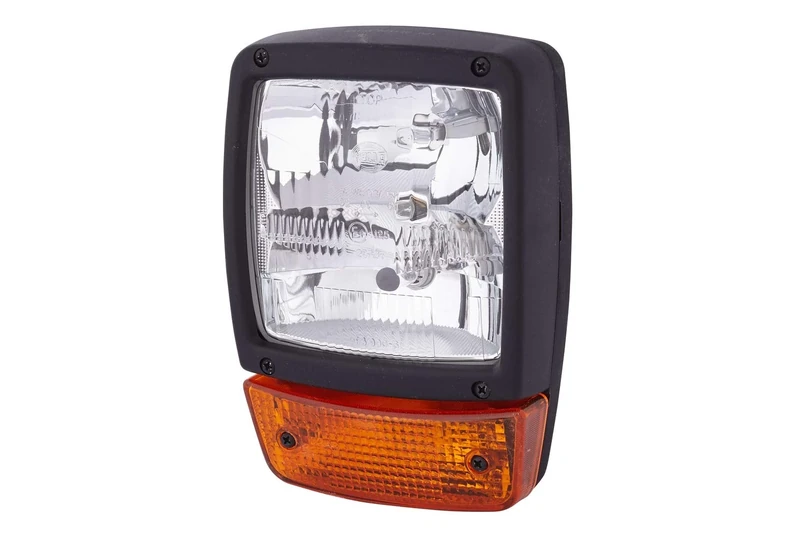 HELLA 1SA 996 120-471 Headlight - 12V - mounting - Lens Colour: Yellow - Plug: AMP - Left Front/Right Front
