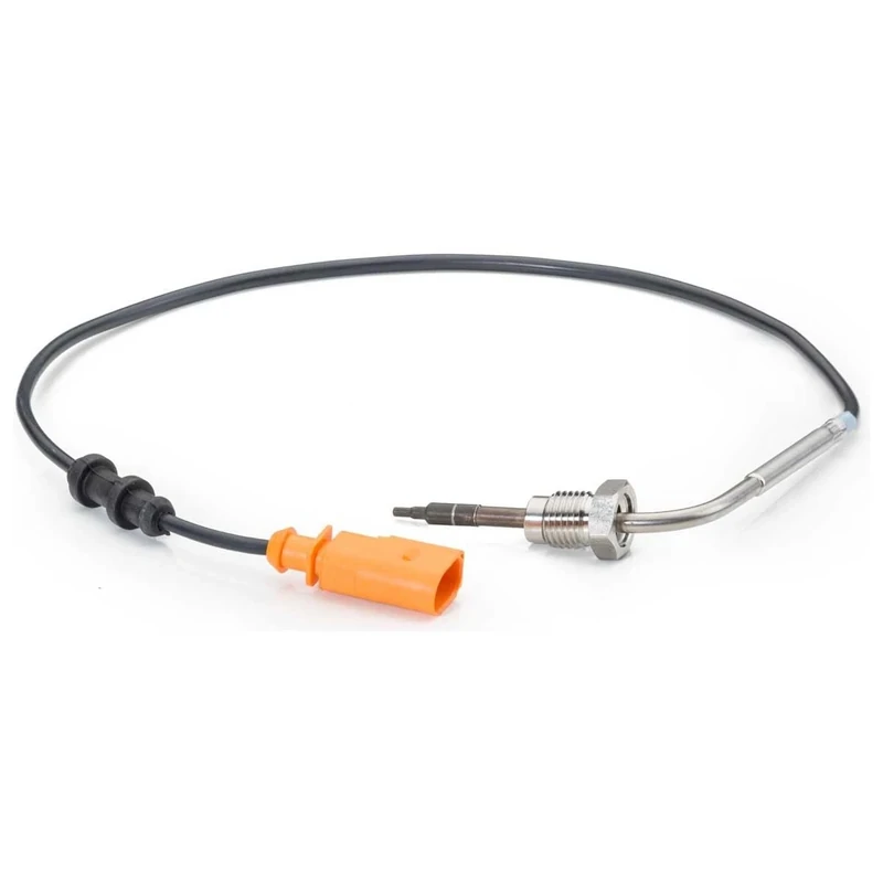 HELLA 6PT 014 494-171 Sensor, exhaust gas temperature - 2-pin connector - Bolted - Cable: 470mm