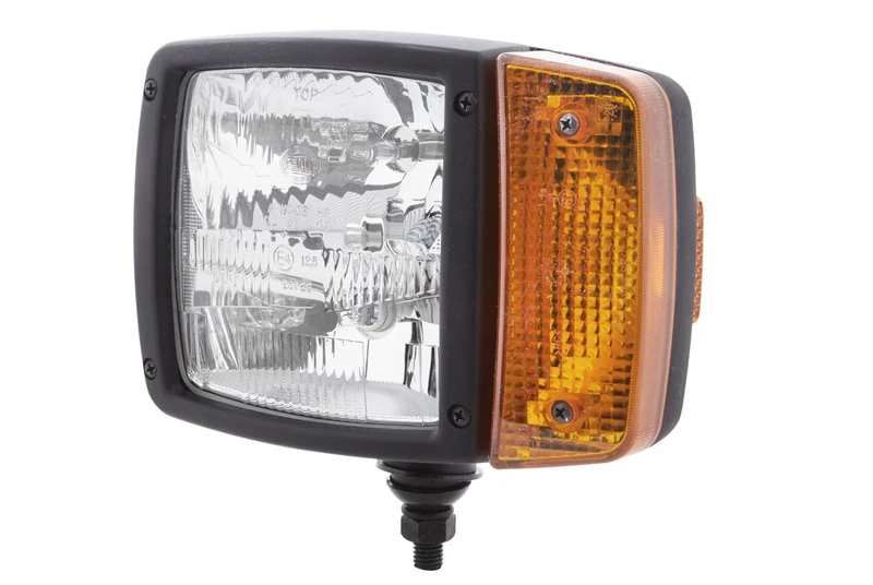 HELLA 1SA 996 120-031 Headlight - 12V - mounting - Lens Colour: Yellow - Plug: AMP - Left Front