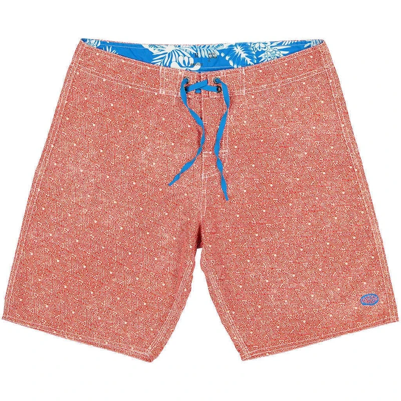 Panareha Men's RPET Boardshorts RAILAY Red (28)